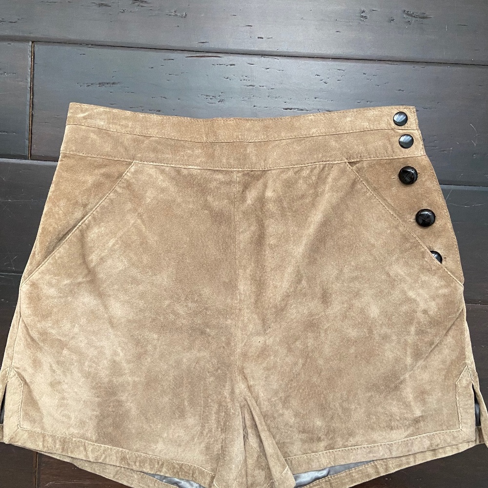 Proenza Schouler Suede Shorts